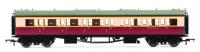 R40474 Hornby Collet Bow Ended Corridor Composite Left Hand Coach number W6149W - BR Crumson & Cream - era 4